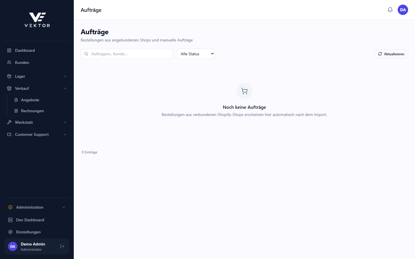 Auftragsliste